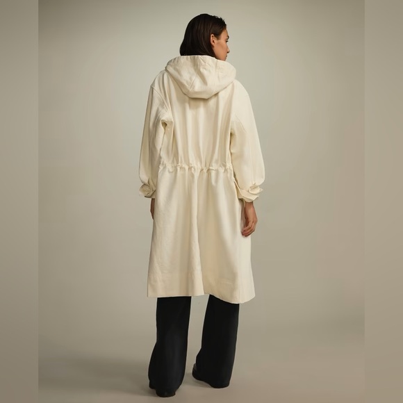 NWT The Canvas Organic Cotton Parka in Bone - Picture 2 of 7